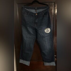 d. jeans Blue Flare Wide Leg Jeans